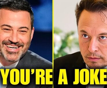 😱 Jimmy Kimmel Just HUMILIATED Elon Musk on Live TV 📺