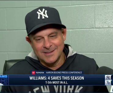 Aaron Boone on pitching challenges