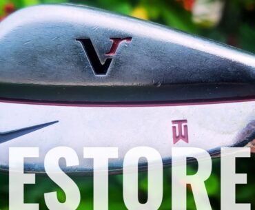 Relaxing TIGER WOODS Nike VR Restoration - Step-by-Step ASMR