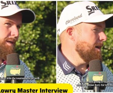 Shane Lowry Walk off Masters interview after being asked about Rory McIlroy’s Masters performance