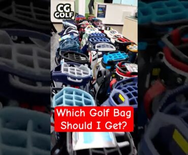 Which GOLF BAG should I GET?? I need your help!!  #golfbags #shorts #shortsvideo #golf