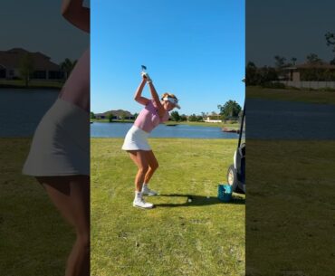 Water golf range!! 🤯