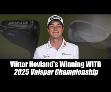 Viktor Hovland’s winning WITB: 2025 Valspar Championship