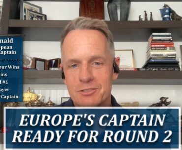 Luke Donald Has More Time To Plan For His 2nd Ryder Cup Captaincy