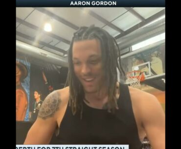 Aaron Gordon: If you duck smoke, the Game Gods will bit you  in the ass