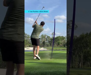It’s a closest to the pin face-off between Ian and Rick! 🏌️‍♂️💥