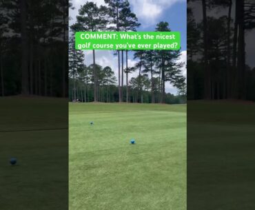 What's The Nicest Golf Course You've Played?  #golf #golfcourse