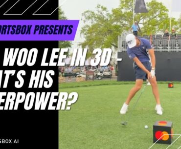 Min Woo Lee's Swing Analysis in 3D - Breaking Down How He Creates Speed