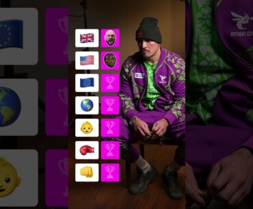 The Heavyweight King Oleksandr Usyk ranks his best fighters 🥊 #UsykFury2 🇸🇦