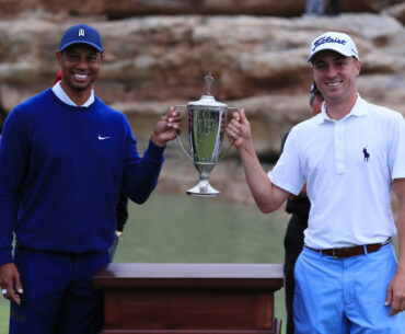 Tiger Woods and Justin Thomas