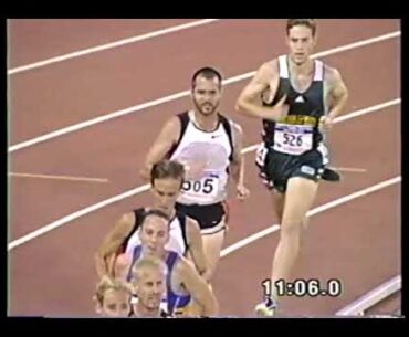 2000 US 5000 meter Olympic trials. Adam Goucher. Bob Kennedy