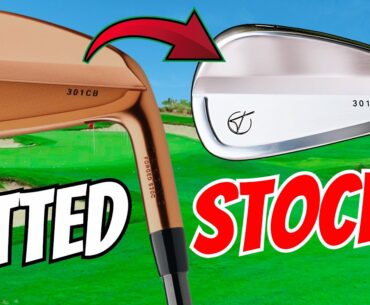 HUGE RESULTS! Tour Fitted Takomo Irons vs Standard Off The Shelf!?