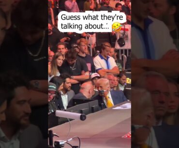 Kai Trump Enjoys UFC Night with Grandpa Trump!