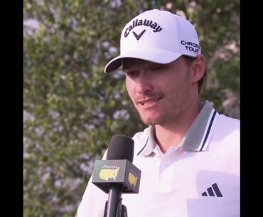 Rasmus Højgaard efter tredje runde 75 (+3) ved Masters 2025