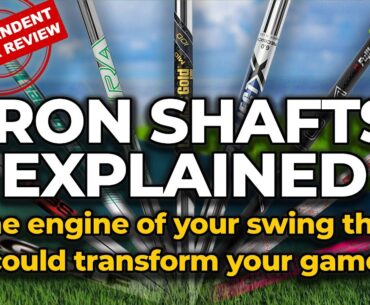 IRON SHAFTS EXPLAINED - True Temper, Dynamic Gold, DG Mid, Fujikura, Axiom, Accra, Nippon, KBS, Oban