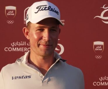 Niklas Norgaard Friday Quotes 2024 Commercial Bank Qatar Masters © DP World Tour