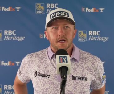 Mackenzie Hughes Recaps Performance at 2025 RBC Heritage | Post-Tournament Interview