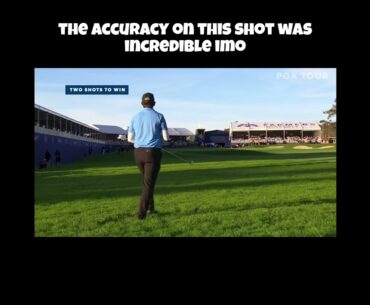 Matthieu Pavon Hits Amazing Shot out of the Rough! #golf #matthieupavon #pgatour