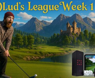 DLud's BEST COURSE League at ★ Castle Heights GC ★ SGT on GSPro Using Square Golf Launch Monitor!