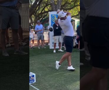 Gary Woodland has speed!!!