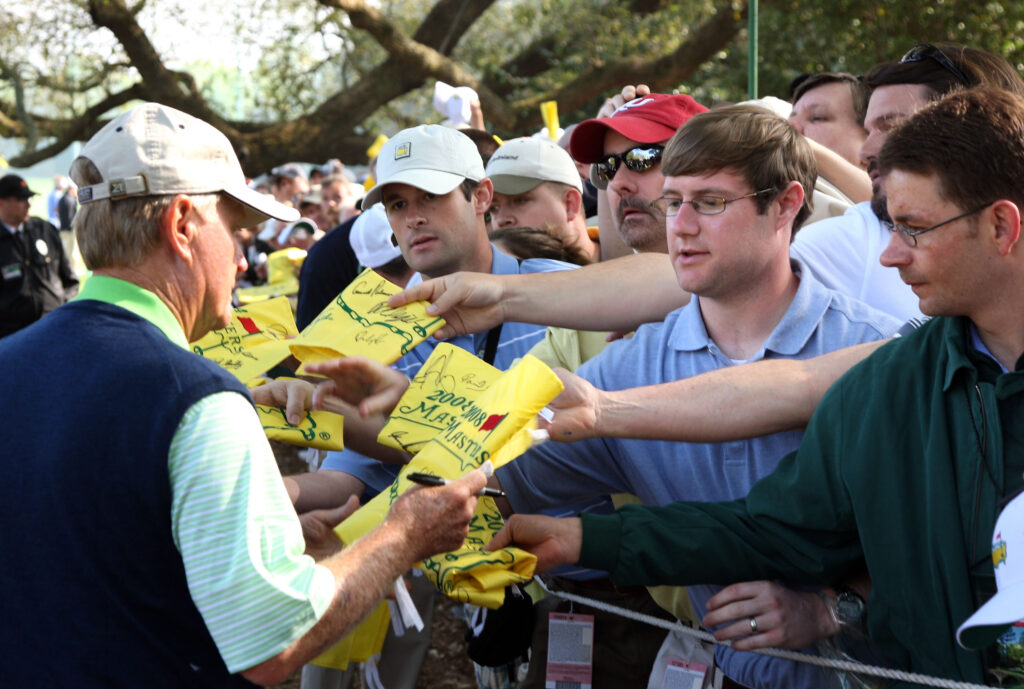 AUGUSTA, GA - APRIL 09: Jack Nicklaus