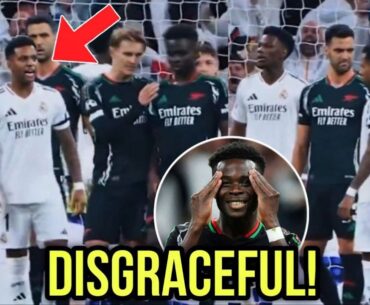 Cameras Caught Real Madrid Players TAUNTING Saka After Missed Panenka!
