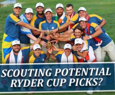 Does Luke Donald Scout Potential Ryder Cup Captain's Picks When He Plays Events?