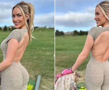 Paige Spiranac swings back at critics of 'conservative' golf outfit