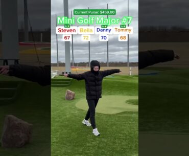 Mini Golf Major #7 Round 2 (Hole 13) #minigolf #golf #major #year2