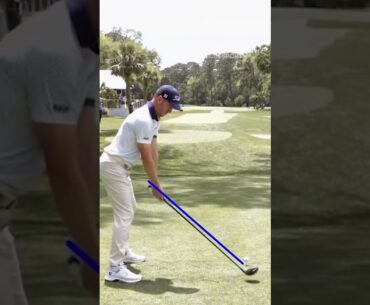 How does Justin Thomas produce such high club head speed?! ⚡ #shorts