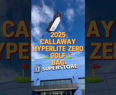 2025 Callaway HyperLite Zero 25 Golf Bag