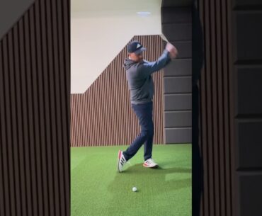 Practice Swing Better Than Actual Swing? #golf #bettergolf