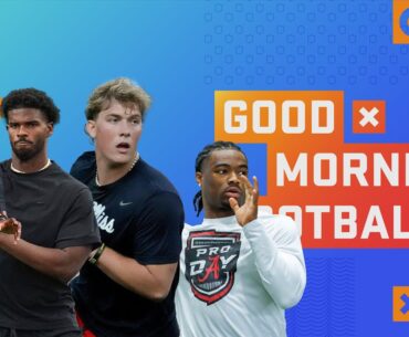 Reactions to Eric Edholms & Daniel Jeremiah's Mock Drafts, First Round QBs and DJ Giddens joins GMFB