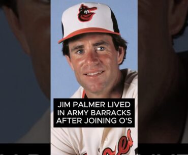 WILD: Orioles legend Jim Palmer tells UNREAL story about sleeping in army barracks #mlb #shorts