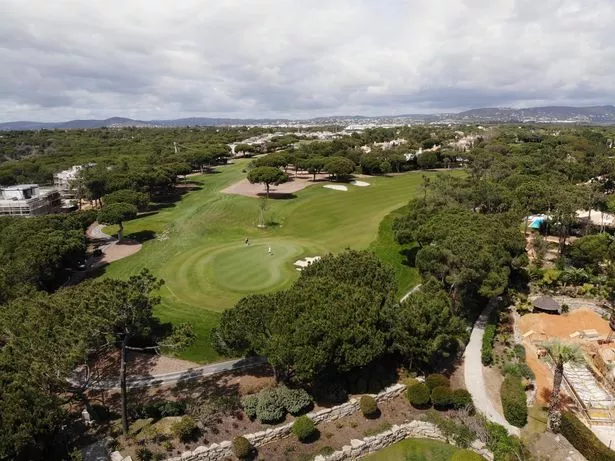Another look at the golf course near the property