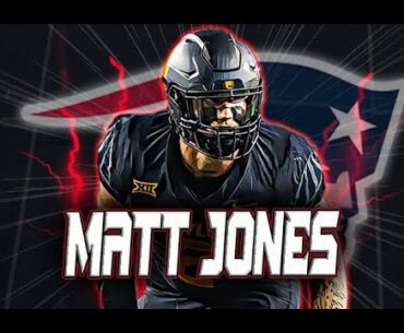 Matt Jones | Linebacker | Baylor | New England Patriots 2025 NFL Draft Target Highlights