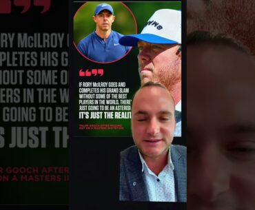 What’s your reaction to what Talor Gooch said about Rory McIlroy? #masters #rory #golf