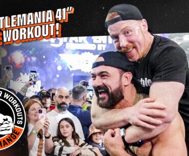 WWE World WrestleMania 41 workout | Celtic Warrior Workouts Ep. 152