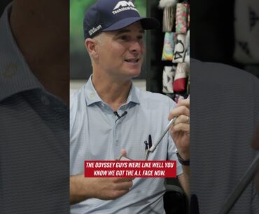 Which putter is he playing? #golf