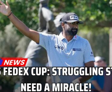 2025 FedEx Cup: Struggling Stars Who Need a Strong Second Half । USA GOLF NEWS