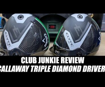 New Callaway Elyte Triple Diamond Max & Elyte Triple Diamond TD Driver Review!