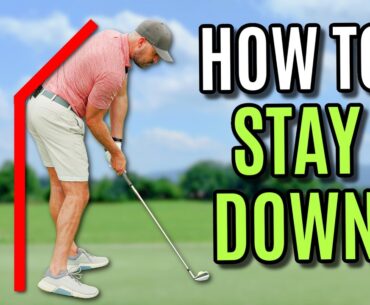 Why Amateurs Can't Stop Standing up | Fix Early Extension FAST!