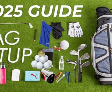 How PGA Pros Organize Their Golf Bag - 2025 Guide!