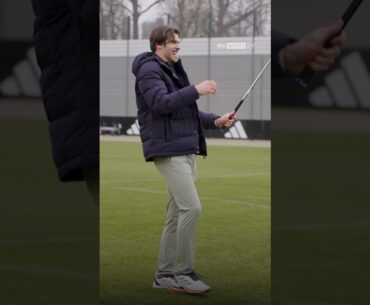 Gareth Bale NAILS golf crossbar challenge!  #golf #shorts