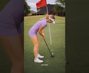 grace charis new golf course video #gracecharis #short