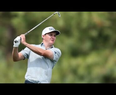 Matt McCarty's eight birdies in 12 holes leaves Masters rookie in mix entering weekend