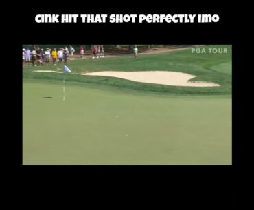 Stewart Cink Dazzles With Outstanding Bunker Shot! #golf #stewartcink #pgatour