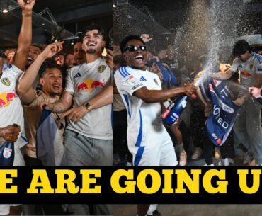 INSIDE Leeds United Crazy promotion celebration