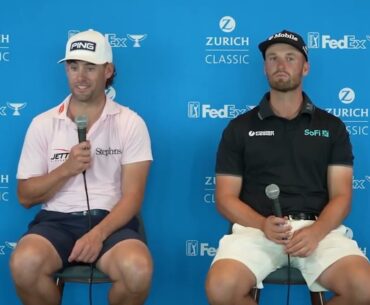 Wyndham Clark & Taylor Moore Discuss 2025 Zurich Classic of New Orleans | PGA Tour Interview