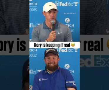 Boy we've missed this duo of Rory McIlroy & Shane Lowry! 😅 #shorts